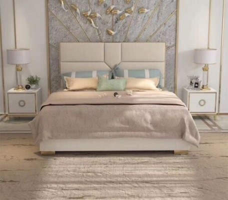 Bett Polster Design Luxus Hotel Betten Ehe 180x200cm Schlaf Zimmer