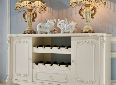 Bar Schrank Weinschrank Kommoden Holz Vintrine Hausbar Hotel Qualität Zimmerbar