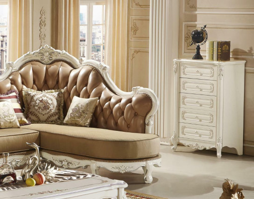 Klassischer Couchtisch Holztisch Tische Wohnzimmer Beistelltisch Holz Barock