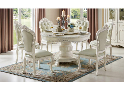 Klassischer Chesterfield Lehnstuhl Designer Einsitzer Polster Esszimmer Lederstuhl