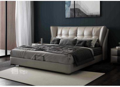 Grau Schlafzimmer Betten Polster Bett Chesterfield Italienische Möbel
