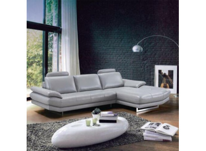 Ledersofa Couch Wohnlandschaft Ecksofa Eck Garnitur Design Modern Sofa 1508
