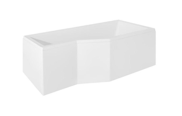 Rechteck Badewanne Bad Modern Badezimmer Wanne Acryl Duschwand