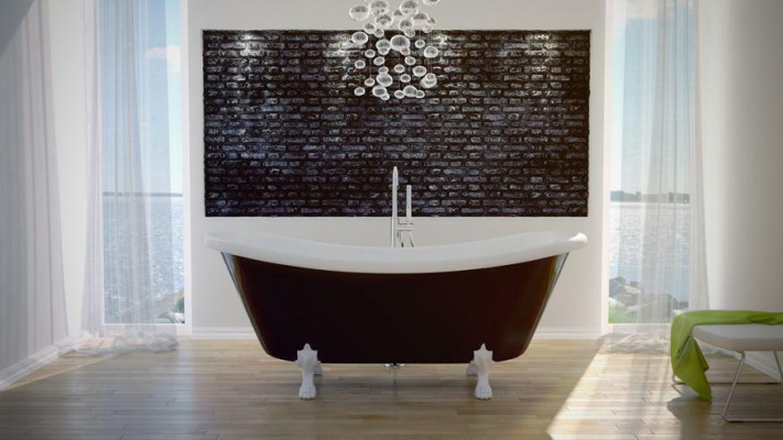 Exclusive freistehende Badewanne Acrylwanne Wanne Bad 190x77 