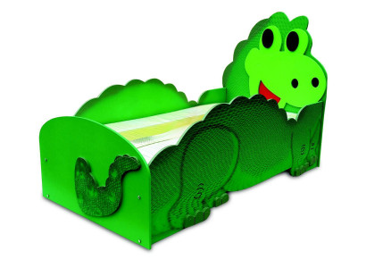 Dino Groß Bett mit Matratze Kinderbett Kinderzimmer Kinder Zimmer Betten