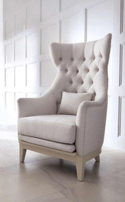 Sessel Ohrensessel Clubsessel Chesterfield Luxus Sitzer Sitz Wohnzimmer Neu
