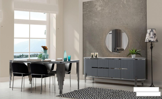 Klassische Sideboard Kommode Holz Schrank Schränke Luxus Möbel Kommoden Neu