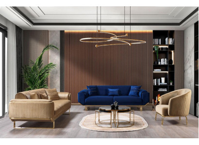 Sofagarnitur 331 Sitz Couch Möbel Wohnzimmer Einrichtung Moderne Sofa
