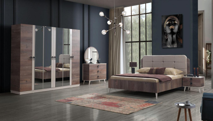 Schlafzimmer Kleiderschrank Luxus Holz Schränke Design Möbel Schrank