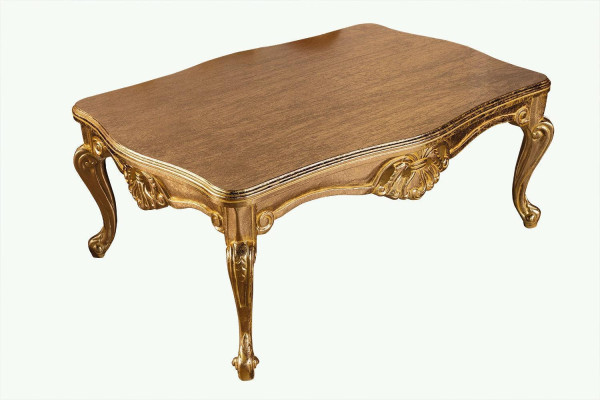 Bordeaux Rote Sofagarnitur Couch Gold Klassische Möbel Tisch 5tlg.