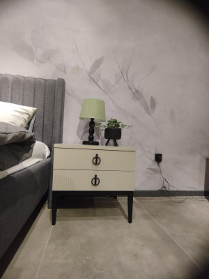Schlafzimmer Beistelltisch Luxus 2x Nachttische Elegante Nachttische 2x