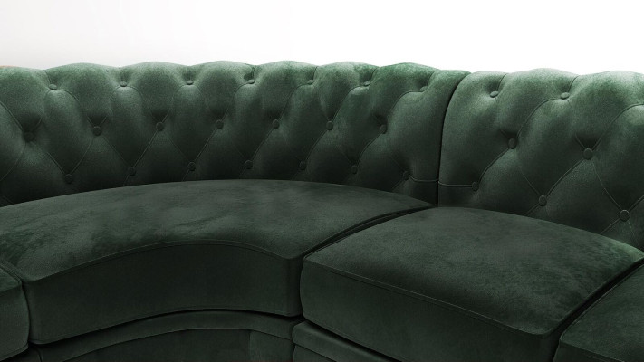 Chesterfield Couch Wohnlandschaft Ecksofa Garnitur Ecksofa Eckgarnitur