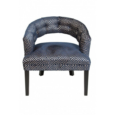 Grau-Beige Chesterfield Stühle Luxus Sessel mit Armlehnen Designer 2-er Set