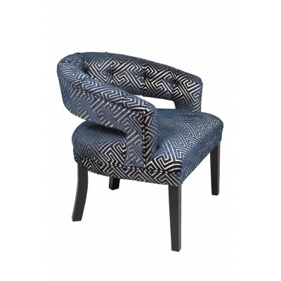 Grau-Beige Chesterfield Stühle Luxus Sessel mit Armlehnen Designer 2-er Set