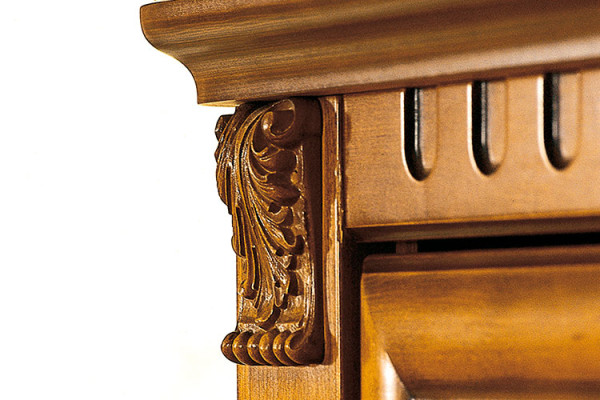 Klassische Schränke Schrank Schrankwand Kleiderschrank Massiv Kolonial Stil O4D