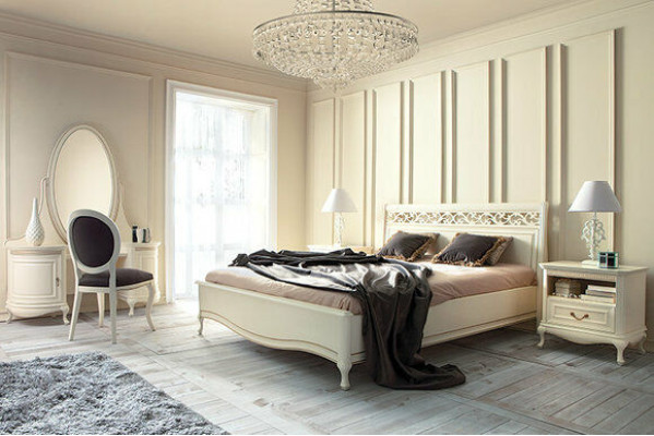 Nachttisch Konsolentisch Chippendale Schlafzimmer - Model V-Szn Nachtschrank