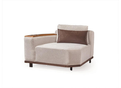 Exklusives Beiges Ecksofa L-Form Wohnzimmer Eckcouch Polstersofas Neu