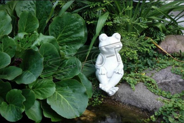 Garten Dekoration Frosch Terrasse Dekorative Stein Figur Figuren Statue