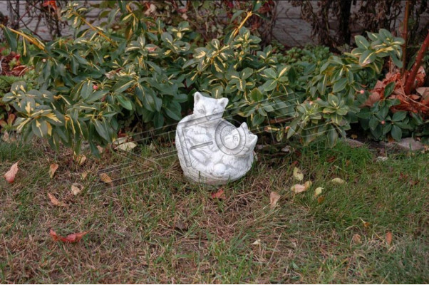 Garten Dekoration Katze Terrasse Stein Figuren Figur Dekorative Statue