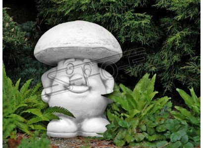 Garten Dekoration Pilz Terrasse Stein Dekor Figur Figuren Natur Statue