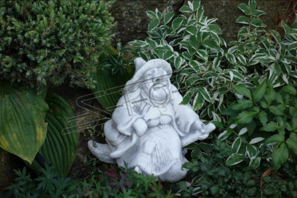 Hexe 26cm Skulptur Design Figur Statue Garten Figuren Statuen