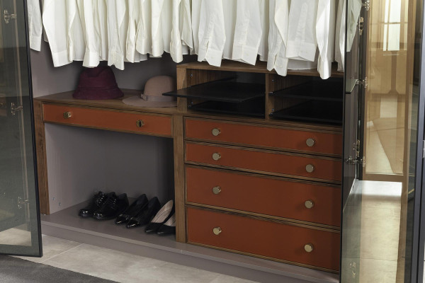 Designer Kleiderschrank Durchsichtiger Schrank Möbel Schwebetüren Schränke