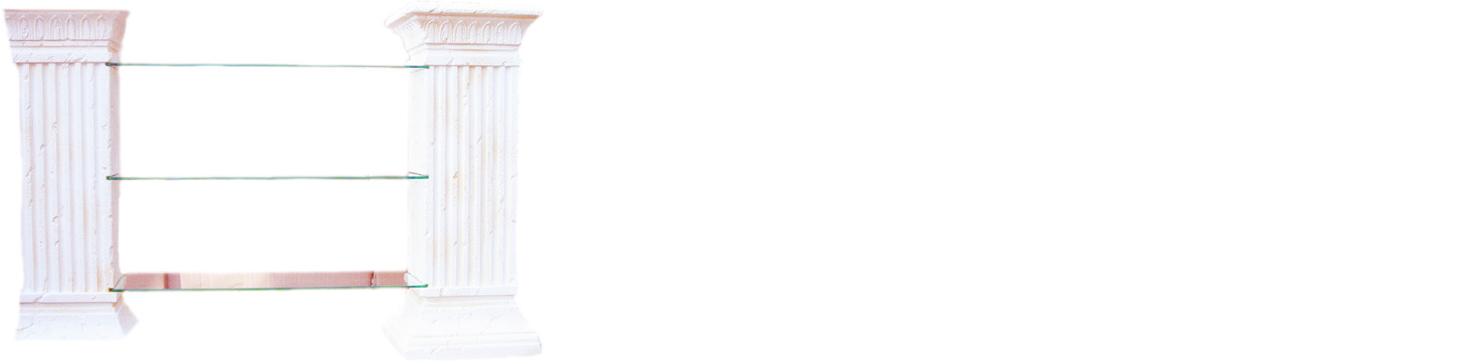 Design Vitrine Regal Glas Säule Vitrinen Regale TV Schrank Wohnzimmer 1842 Neu