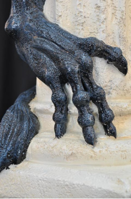 Design Spalten Säule Gragol Gothik Säulen Skulptur Skulpturen Blumen Ständer