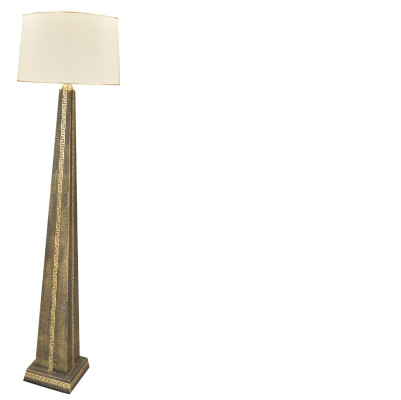 Design Stehllampe Designer Steh Leuchte Lampe Schirm Pyramide Leuchten 6910 Neu