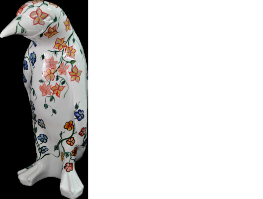 Design 67cm Pinguin Luxus Figur Skulptur Handarbeit XXL Tier Skulpturen Figuren