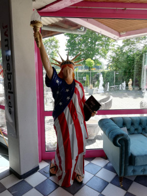 Freiheits Statue XXL 240cm Freiheitsstatue Figur USA Liberty Skulpturen Neu 6807