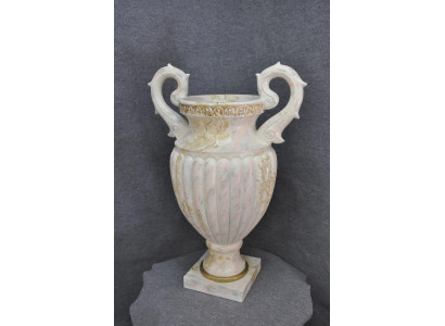 Design Blumen Vase Pokal Kelch Vasen Schalen XXL Boden Schale Römischer Stil Neu