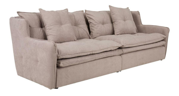 Lümmel Sofa 4 Sitzer Stoffsofas Luxus Couch Couchen big Polster 265cm