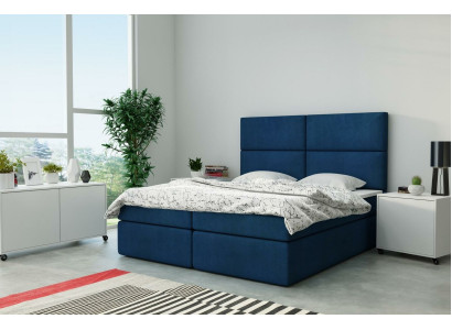 Polsterbett Design Bett Schlafzimmer Textil Leder Polster Hotel Betten Boxspring