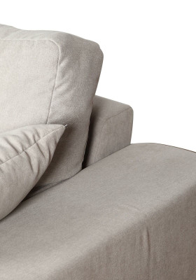 Sofa 4 Sitzer Stoffsofas Luxus Designer Couch Couchen big Polster Lümmel 274cm