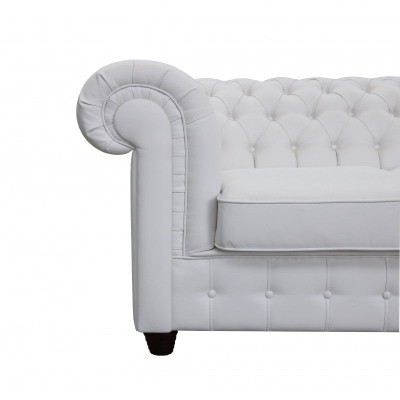 Design Klassiker Chesterfield Big XXL Couch Leder Textil Sofas Couchen 3 Sitzer