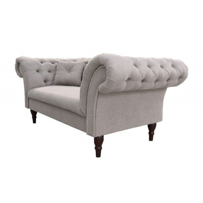 Chesterfield Design Couch Polster Leder Textil Sofa Sofas Couchen 3er Sitzer Neu