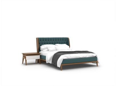 Schlafzimmer Set 3tlg Luxus Doppel Bett 2x Nachttische Modern Möbel