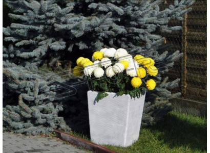 Blumenkübel Pflanz Kübel Dekoration Vasen Garten Figur Natur Blumentöpfe