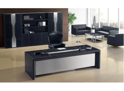 Büromöbel Set Schreibtisch + Aktenschrank Design Möbel Komplettset