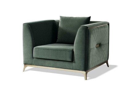 Design Wohnzimmer Loft Möbel Sofa Sessel Einsitzer italienische Möbel