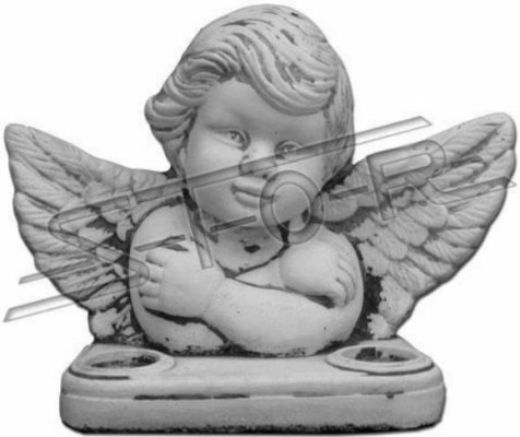 Engel 21cm Skulptur Design Figur Statue Garten Figuren Statuen