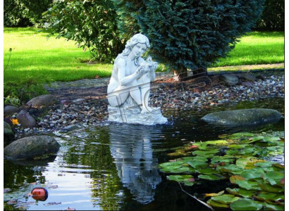 Fontainen Teich Figur Eva Statue Figuren Skulpturen Statuen