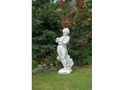 Frau 122cm Skulptur Design Figur Statue Garten Figuren Statuen
