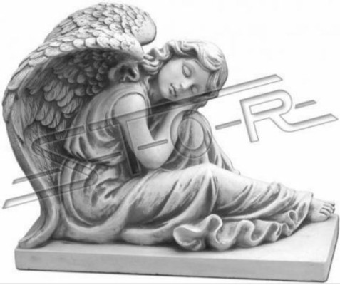 42cm Deko Skulptur Design Figur Statue Garten Figuren Antik Stil Statuen