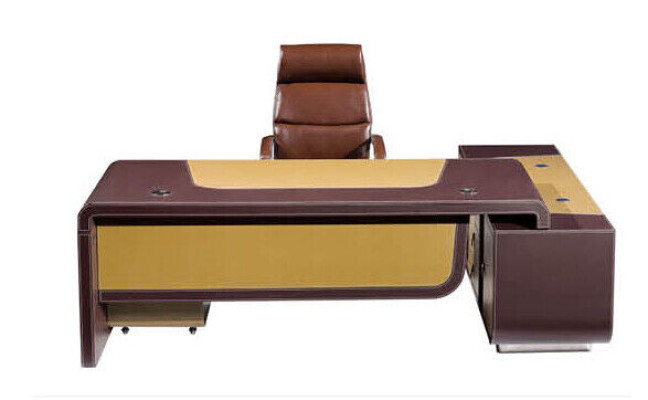 Moderne Büromöbel Ecke Schreibtisch Tisch Chef Schreibtisch + Kommode