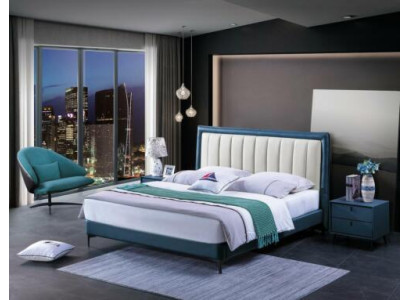 Schlafzimmer Gruppe Bett Luxus Möbel Betten Nachttische 3tlg. Garnitur