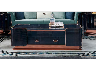 Couchtisch Holz Braun Edle Tische Modern Design Möbel Luxus Wohnzimmer