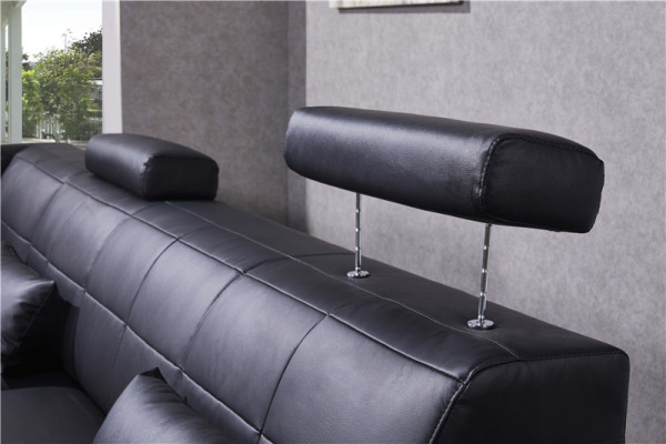 Ecksofa Ledersofa Big L Form Wohnlandschaft Sofa Couch Garnitur