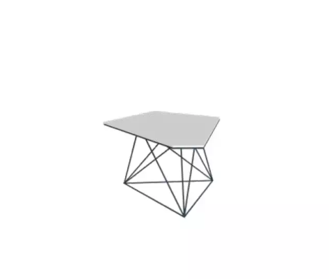 Arbeitszimmer buro Eckschreibtisch Couchtisch Sideboard Modern Weiß